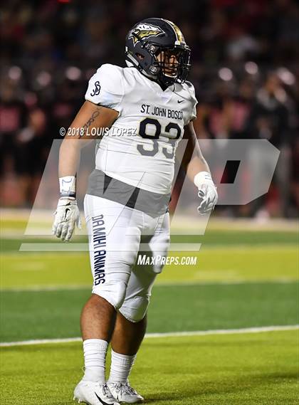 Thumbnail 1 in St. John Bosco @ San Clemente (DIV 1 CIF SS Playoff Quarterfinal) photogallery.