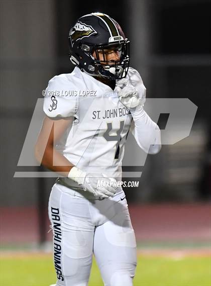 Thumbnail 2 in St. John Bosco @ San Clemente (DIV 1 CIF SS Playoff Quarterfinal) photogallery.