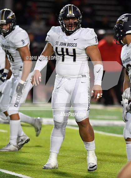 Thumbnail 2 in St. John Bosco @ San Clemente (DIV 1 CIF SS Playoff Quarterfinal) photogallery.