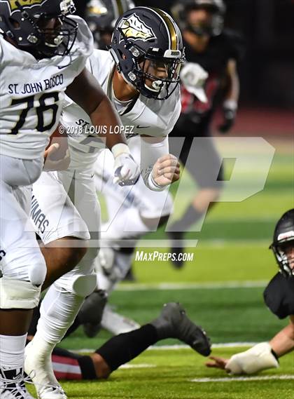 Thumbnail 3 in St. John Bosco @ San Clemente (DIV 1 CIF SS Playoff Quarterfinal) photogallery.