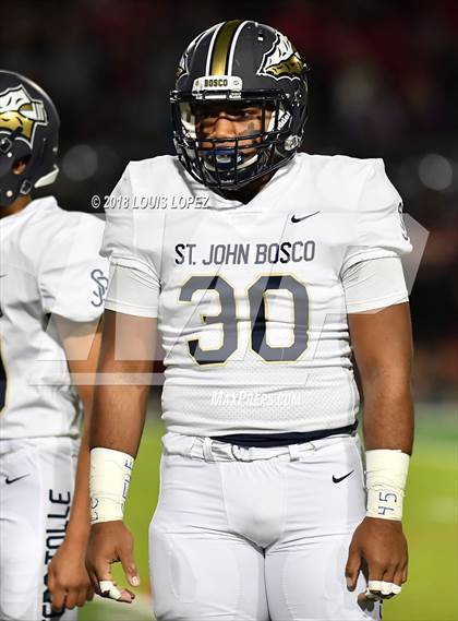 Thumbnail 1 in St. John Bosco @ San Clemente (DIV 1 CIF SS Playoff Quarterfinal) photogallery.
