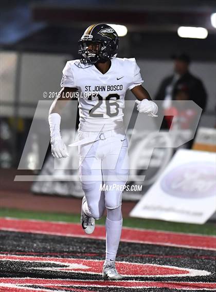 Thumbnail 2 in St. John Bosco @ San Clemente (DIV 1 CIF SS Playoff Quarterfinal) photogallery.