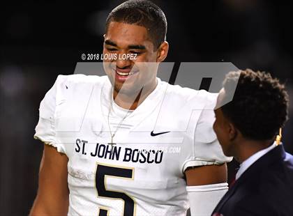 Thumbnail 2 in St. John Bosco @ San Clemente (DIV 1 CIF SS Playoff Quarterfinal) photogallery.