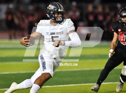 Thumbnail 1 in St. John Bosco @ San Clemente (DIV 1 CIF SS Playoff Quarterfinal) photogallery.