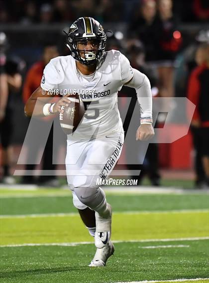 Thumbnail 3 in St. John Bosco @ San Clemente (DIV 1 CIF SS Playoff Quarterfinal) photogallery.