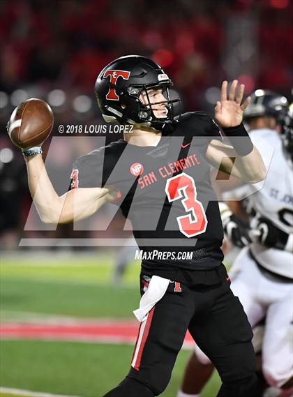 Thumbnail 3 in St. John Bosco @ San Clemente (DIV 1 CIF SS Playoff Quarterfinal) photogallery.