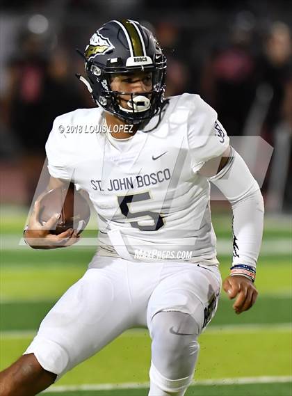 Thumbnail 1 in St. John Bosco @ San Clemente (DIV 1 CIF SS Playoff Quarterfinal) photogallery.