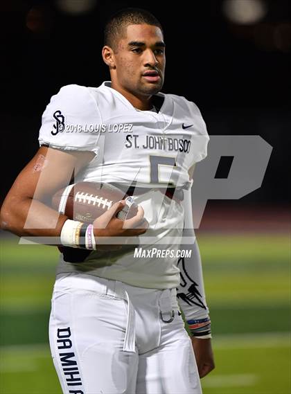Thumbnail 2 in St. John Bosco @ San Clemente (DIV 1 CIF SS Playoff Quarterfinal) photogallery.