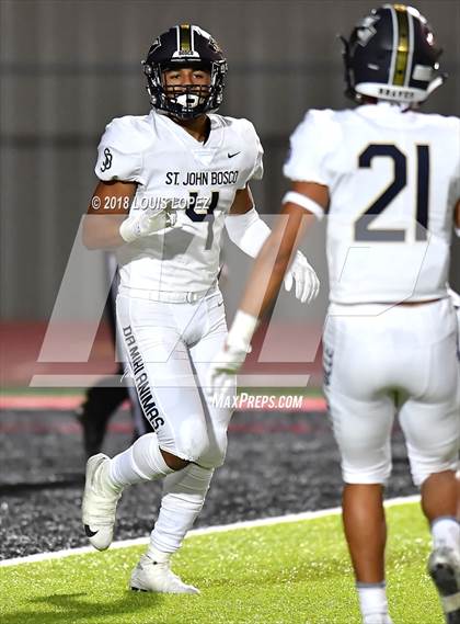 Thumbnail 2 in St. John Bosco @ San Clemente (DIV 1 CIF SS Playoff Quarterfinal) photogallery.