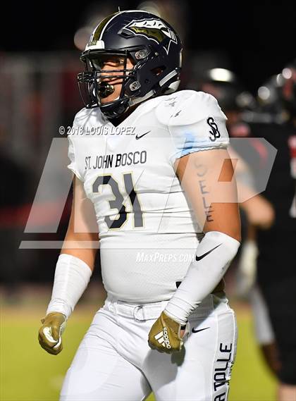Thumbnail 2 in St. John Bosco @ San Clemente (DIV 1 CIF SS Playoff Quarterfinal) photogallery.