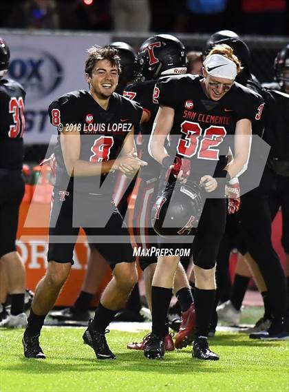 Thumbnail 1 in St. John Bosco @ San Clemente (DIV 1 CIF SS Playoff Quarterfinal) photogallery.