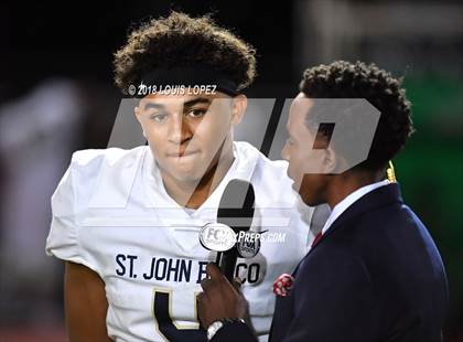 Thumbnail 2 in St. John Bosco @ San Clemente (DIV 1 CIF SS Playoff Quarterfinal) photogallery.