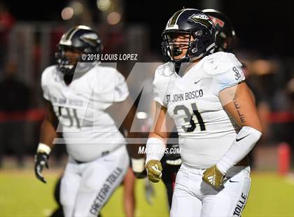 Thumbnail 2 in St. John Bosco @ San Clemente (DIV 1 CIF SS Playoff Quarterfinal) photogallery.