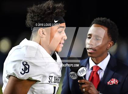 Thumbnail 1 in St. John Bosco @ San Clemente (DIV 1 CIF SS Playoff Quarterfinal) photogallery.