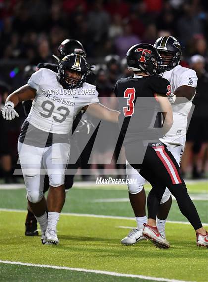 Thumbnail 2 in St. John Bosco @ San Clemente (DIV 1 CIF SS Playoff Quarterfinal) photogallery.