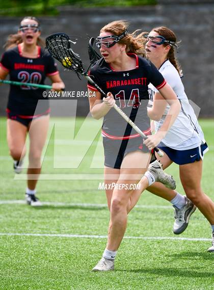 Thumbnail 2 in Narragansett vs. Westerly (RIIL D3 Final) photogallery.
