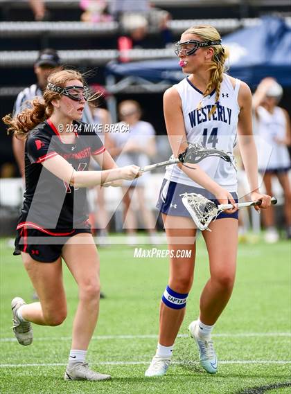Thumbnail 2 in Narragansett vs. Westerly (RIIL D3 Final) photogallery.