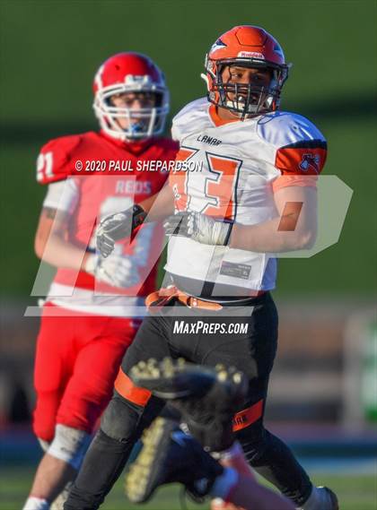 Thumbnail 2 in Eaton vs. Lamar (CHSAA 2A Final) photogallery.