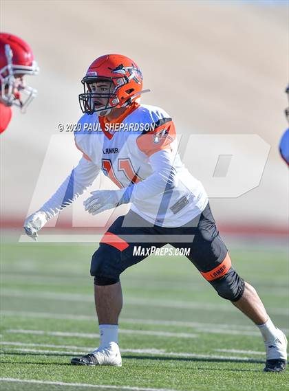 Thumbnail 3 in Eaton vs. Lamar (CHSAA 2A Final) photogallery.