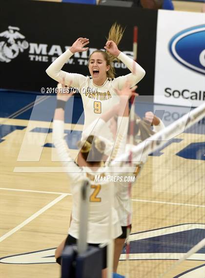 Thumbnail 2 in Ventura vs. Beckman (CIF-SS D2 Final) photogallery.