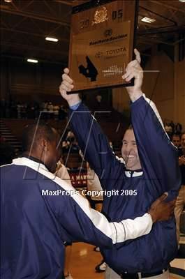 Thumbnail 2 in Campbell Hall vs Verbum Dei  (Sec. IV-AA Final) photogallery.