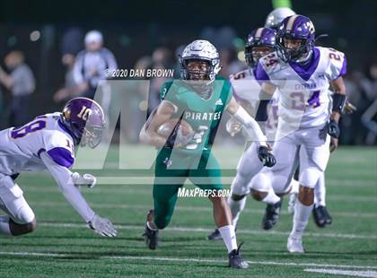 Thumbnail 2 in Everman @ Poteet (UIL 5A Bi-District Playoff) photogallery.