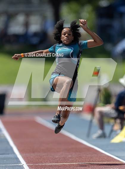 Thumbnail 3 in CIF State Championships (Long Jump Qualifying) photogallery.