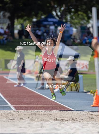Thumbnail 1 in CIF State Championships (Long Jump Qualifying) photogallery.