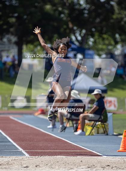 Thumbnail 3 in CIF State Championships (Long Jump Qualifying) photogallery.