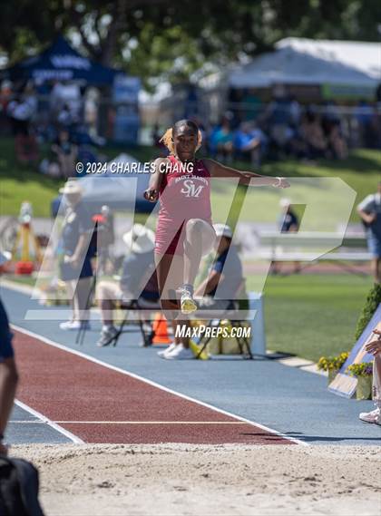 Thumbnail 1 in CIF State Championships (Long Jump Qualifying) photogallery.