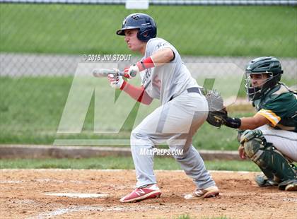 Thumbnail 3 in Holy Cross vs. Kennedy Catholic (CHSAA AA Losers Bracket 1st Round) photogallery.