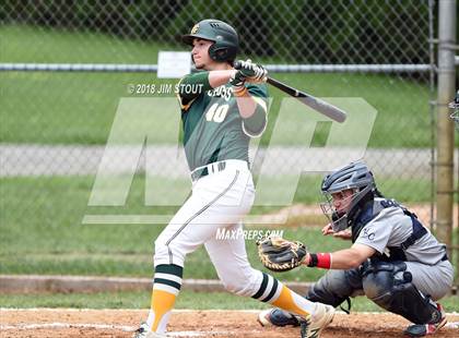 Thumbnail 2 in Holy Cross vs. Kennedy Catholic (CHSAA AA Losers Bracket 1st Round) photogallery.