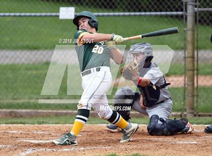Thumbnail 1 in Holy Cross vs. Kennedy Catholic (CHSAA AA Losers Bracket 1st Round) photogallery.