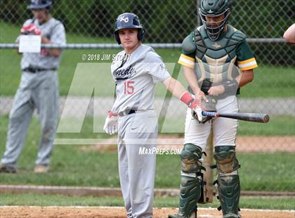 Thumbnail 1 in Holy Cross vs. Kennedy Catholic (CHSAA AA Losers Bracket 1st Round) photogallery.