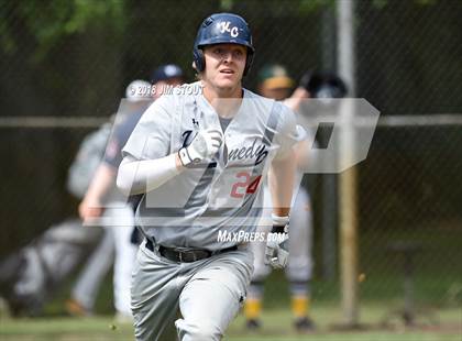 Thumbnail 3 in Holy Cross vs. Kennedy Catholic (CHSAA AA Losers Bracket 1st Round) photogallery.