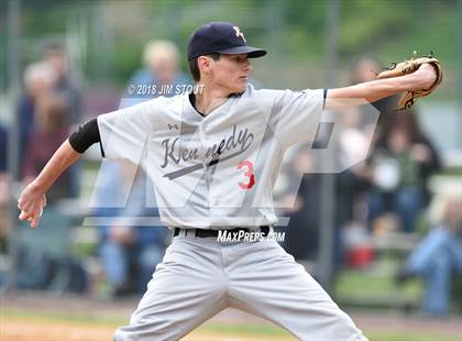 Thumbnail 1 in Holy Cross vs. Kennedy Catholic (CHSAA AA Losers Bracket 1st Round) photogallery.