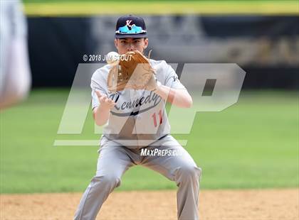 Thumbnail 1 in Holy Cross vs. Kennedy Catholic (CHSAA AA Losers Bracket 1st Round) photogallery.