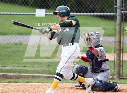 Thumbnail 1 in Holy Cross vs. Kennedy Catholic (CHSAA AA Losers Bracket 1st Round) photogallery.