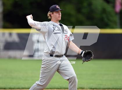 Thumbnail 3 in Holy Cross vs. Kennedy Catholic (CHSAA AA Losers Bracket 1st Round) photogallery.
