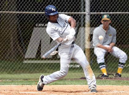 Thumbnail 3 in Holy Cross vs. Kennedy Catholic (CHSAA AA Losers Bracket 1st Round) photogallery.