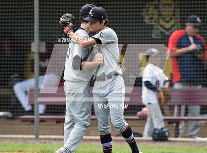 Thumbnail 1 in Holy Cross vs. Kennedy Catholic (CHSAA AA Losers Bracket 1st Round) photogallery.