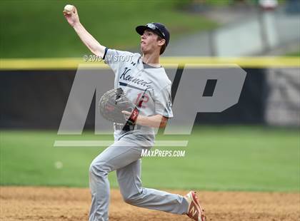Thumbnail 1 in Holy Cross vs. Kennedy Catholic (CHSAA AA Losers Bracket 1st Round) photogallery.