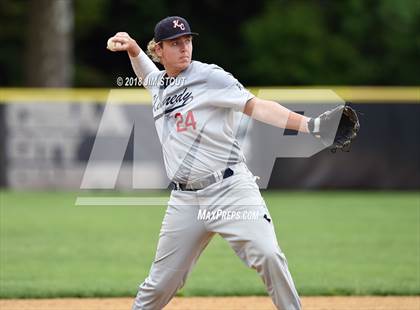 Thumbnail 2 in Holy Cross vs. Kennedy Catholic (CHSAA AA Losers Bracket 1st Round) photogallery.