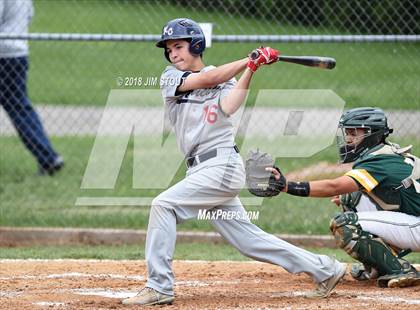 Thumbnail 3 in Holy Cross vs. Kennedy Catholic (CHSAA AA Losers Bracket 1st Round) photogallery.