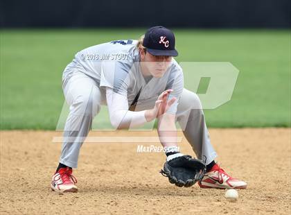 Thumbnail 3 in Holy Cross vs. Kennedy Catholic (CHSAA AA Losers Bracket 1st Round) photogallery.