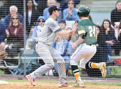 Thumbnail 3 in Holy Cross vs. Kennedy Catholic (CHSAA AA Losers Bracket 1st Round) photogallery.