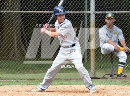 Thumbnail 1 in Holy Cross vs. Kennedy Catholic (CHSAA AA Losers Bracket 1st Round) photogallery.