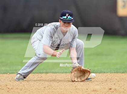 Thumbnail 3 in Holy Cross vs. Kennedy Catholic (CHSAA AA Losers Bracket 1st Round) photogallery.