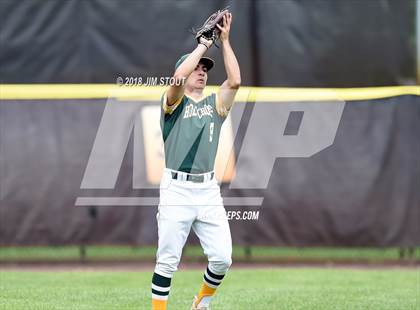 Thumbnail 2 in Holy Cross vs. Kennedy Catholic (CHSAA AA Losers Bracket 1st Round) photogallery.