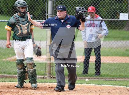 Thumbnail 3 in Holy Cross vs. Kennedy Catholic (CHSAA AA Losers Bracket 1st Round) photogallery.